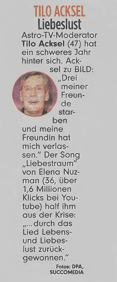 Elena Nuzman - BILD - Januar 2018