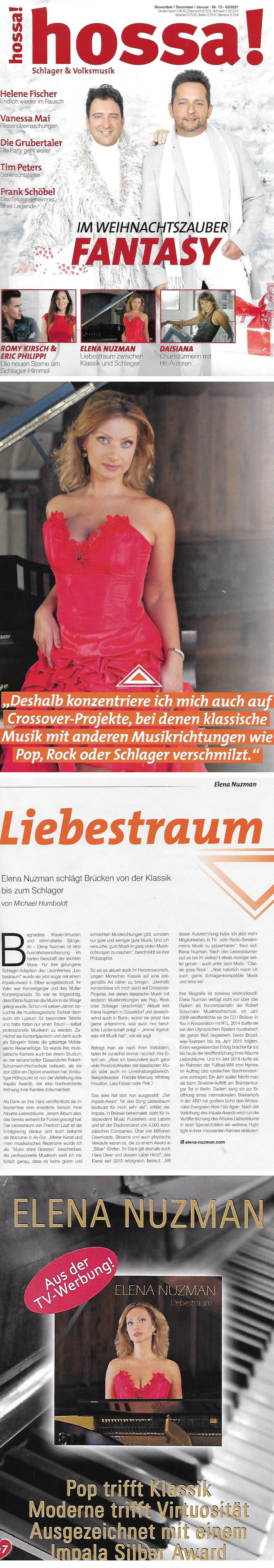 Elena Nuzman - hossa! - Magazin - January 2022