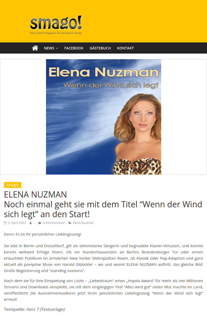 Elena Nuzman - smago.de - April 2023