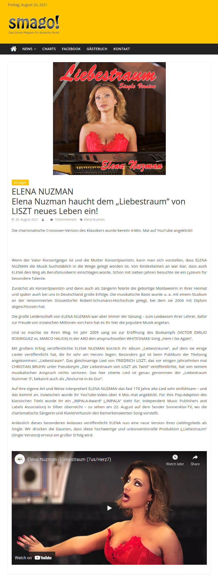 Elena Nuzman - smago.de - August 2021