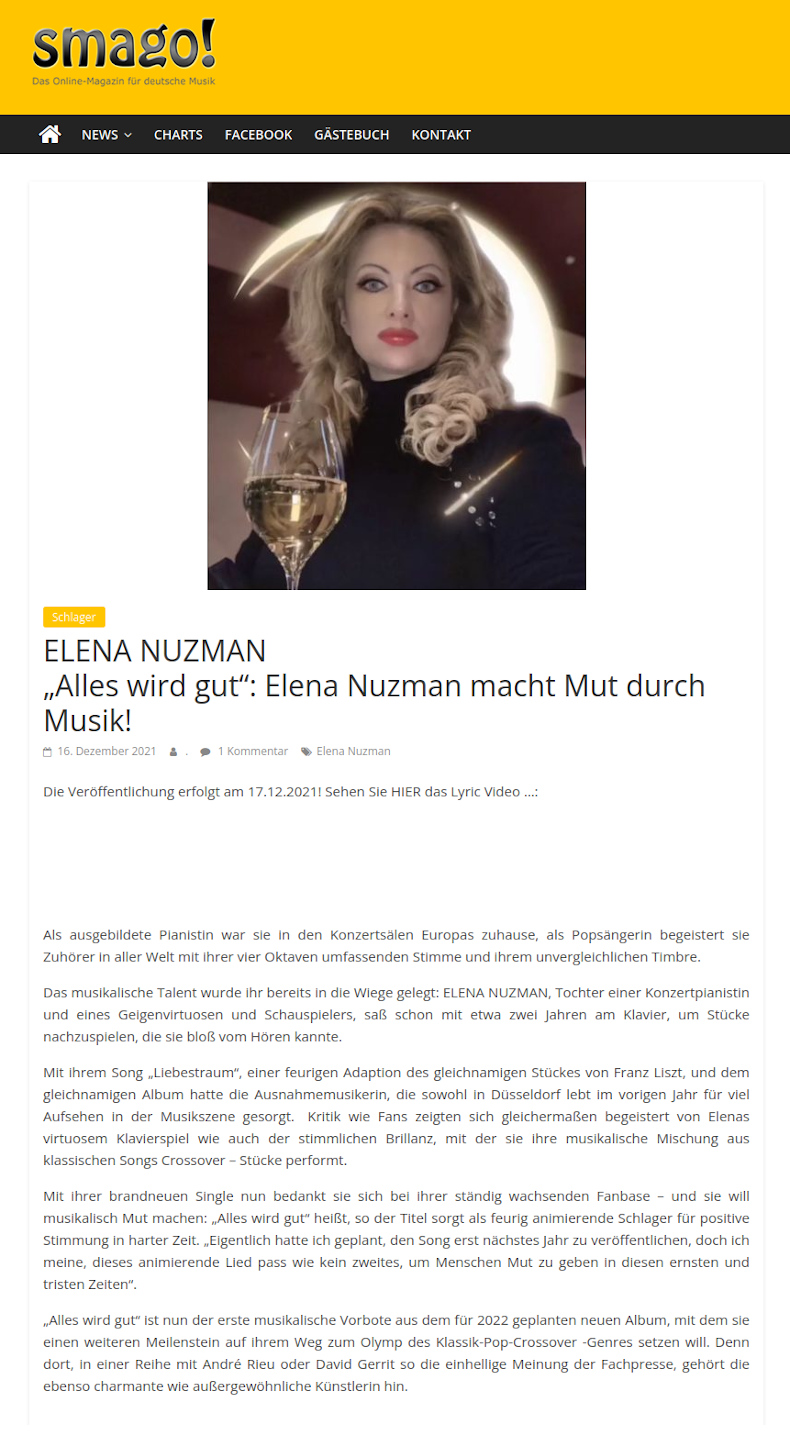 Elena Nuzman - smago.de - December 2021