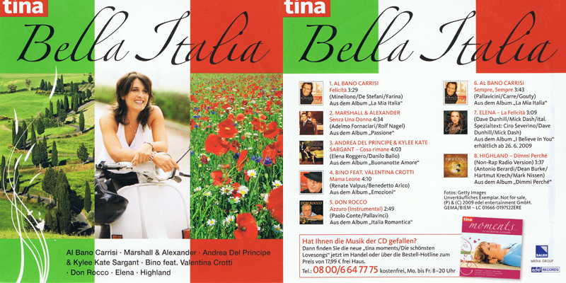 Elena Nuzman - Bella Italia - Compilation 2009