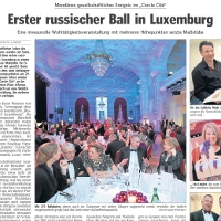 Elena Nuzman - Luxemburger Wort - Januar 2012